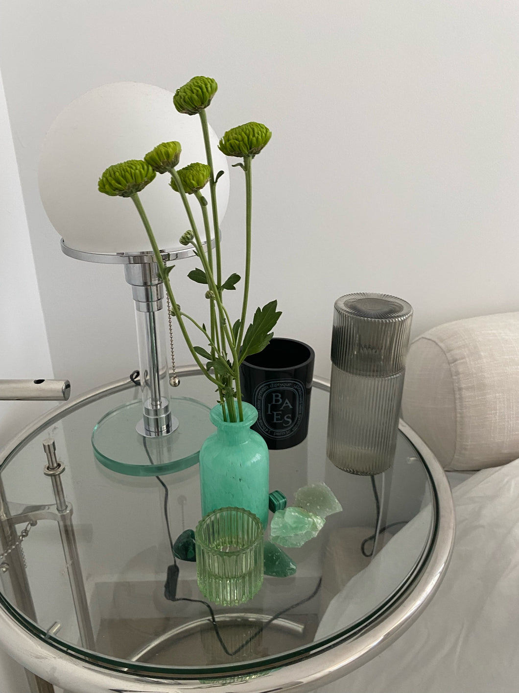 Sirazi Mint Green Vase