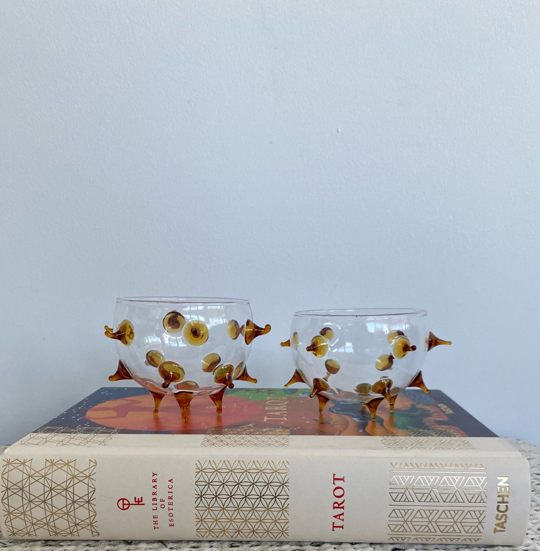 Mini Apricot Cacti Bowls